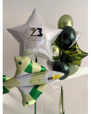 Воздушные шары на 23 февраля