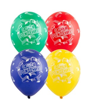 Шар 30 см с гелием, СДР Конструктор