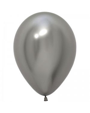 Шар (12''/30 см), Reflex, Зеркальный блеск, Серебро (981), хром