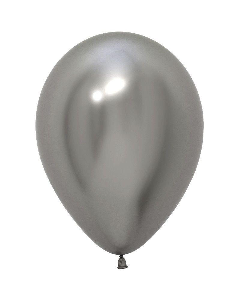 Шар (12''/30 см), Reflex, Зеркальный блеск, Серебро (981), хром