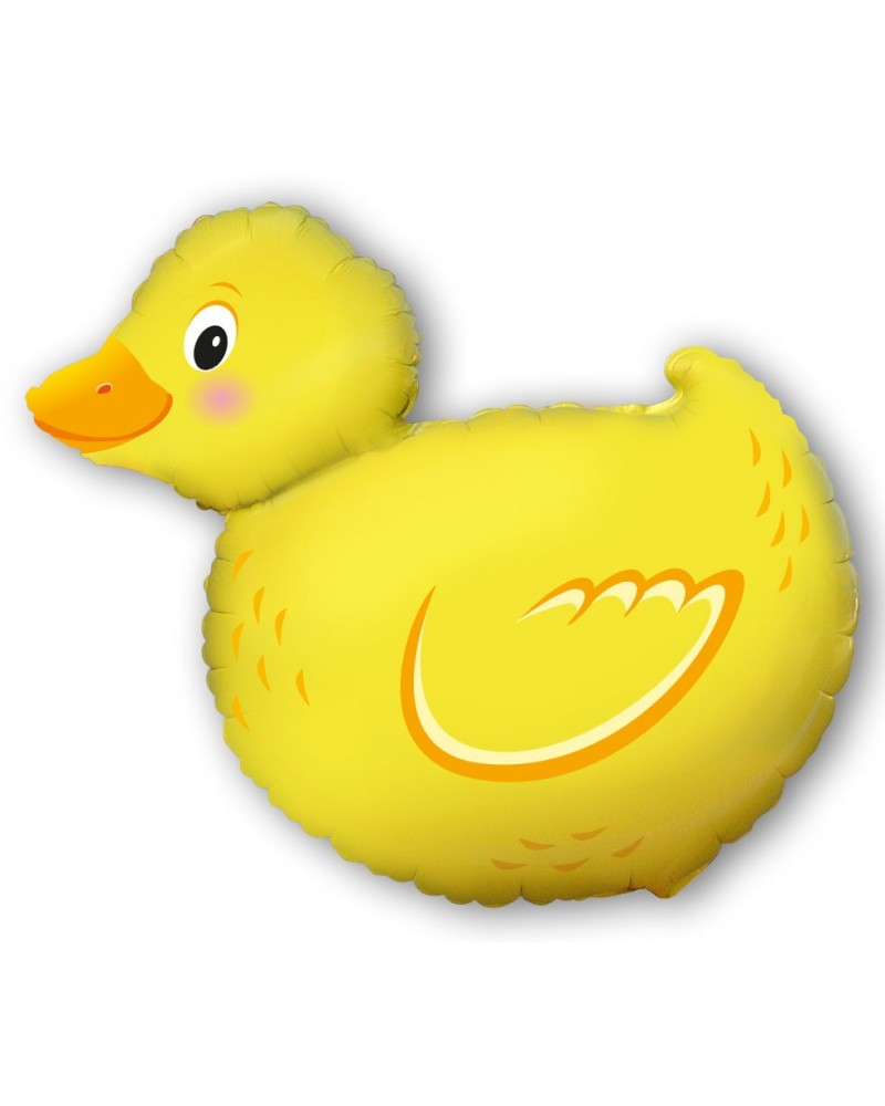 Шар (30''/76 см) Фигура, Утенок, Желтый