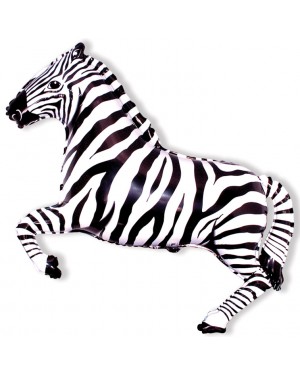 Шар (42''/107 см) Фигура, Зебра, Черный