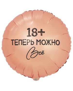 Шар ТЕПЕРЬ МОЖНО ВСЁ 18
