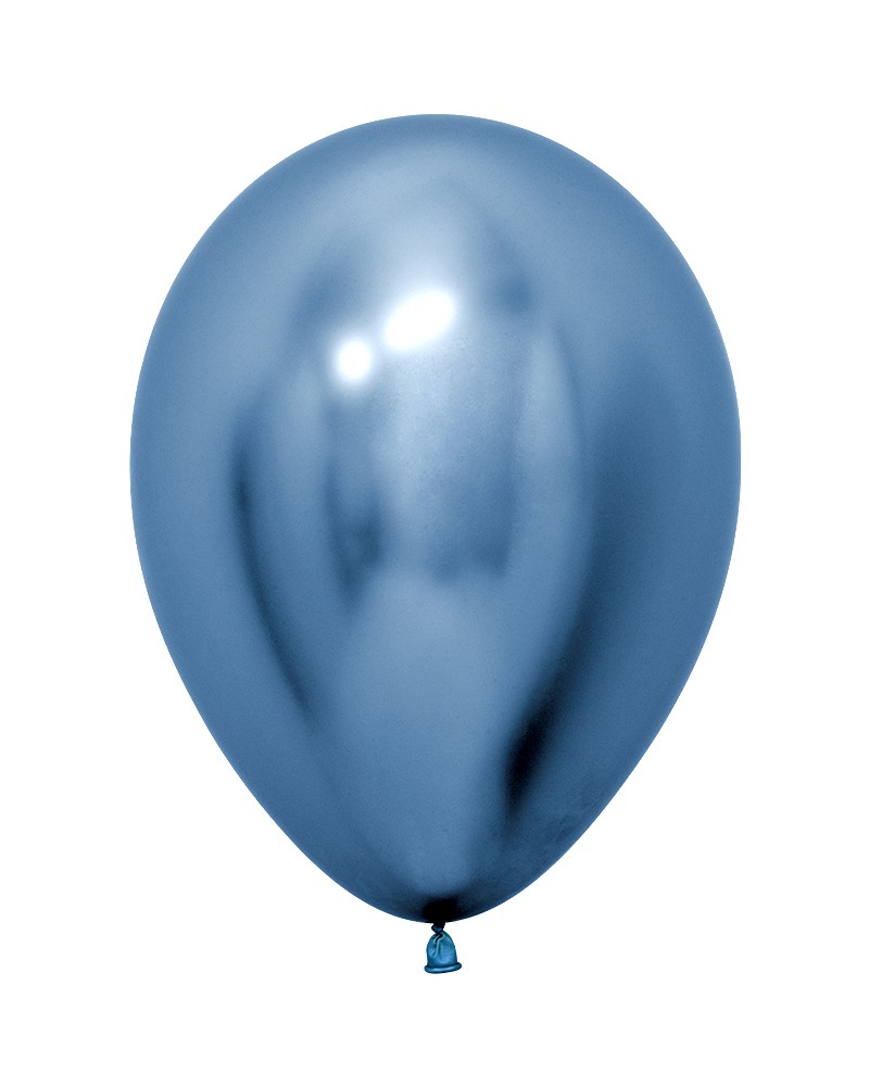 Шар (12''/30 см), Reflex, Зеркальный блеск, Синий (940), хром