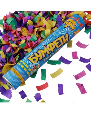 Хлопушка Бумфети 30см конфетти бумага