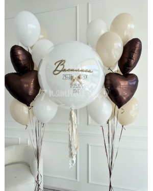  Воздушные шары на выписку Добро пожаловать в этот мир