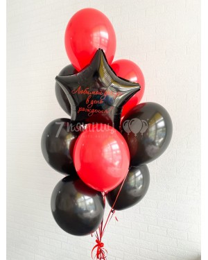 Букет воздушных шаров для любимой 