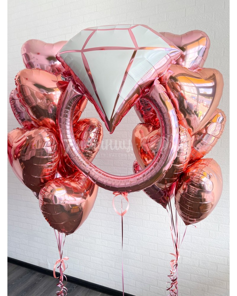 Большой набор шаров на девичник