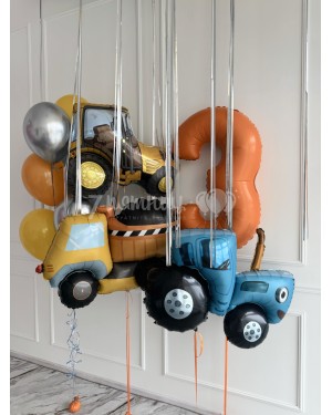 Воздушные шары на день рождения Техника