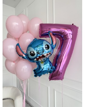Воздушные шары для девочки Любимый монстрик