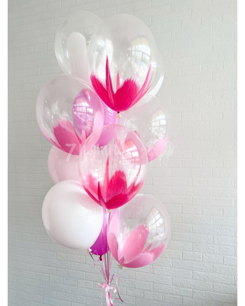 Самые красивые шары Браш - фонтан 11 шаров