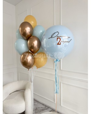 Воздушные шары на день рождения мальчика 2 года