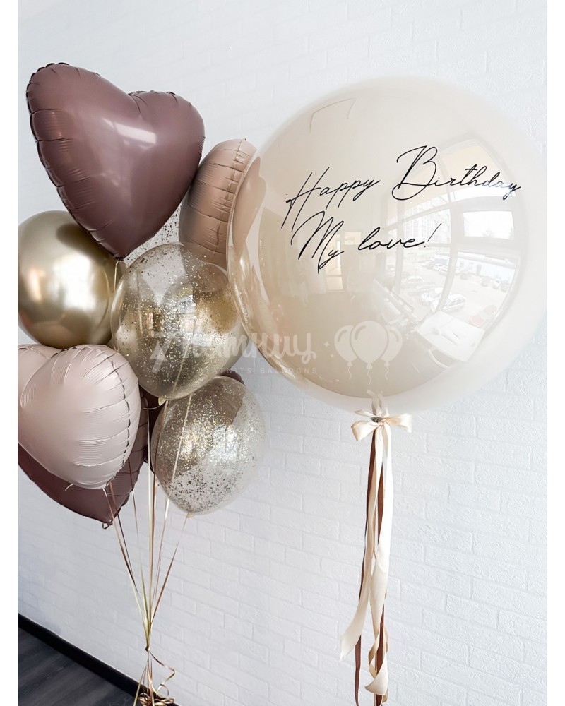 Воздушные шары Капучино