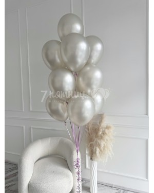 Фонтан из 13 шаров Шелк
