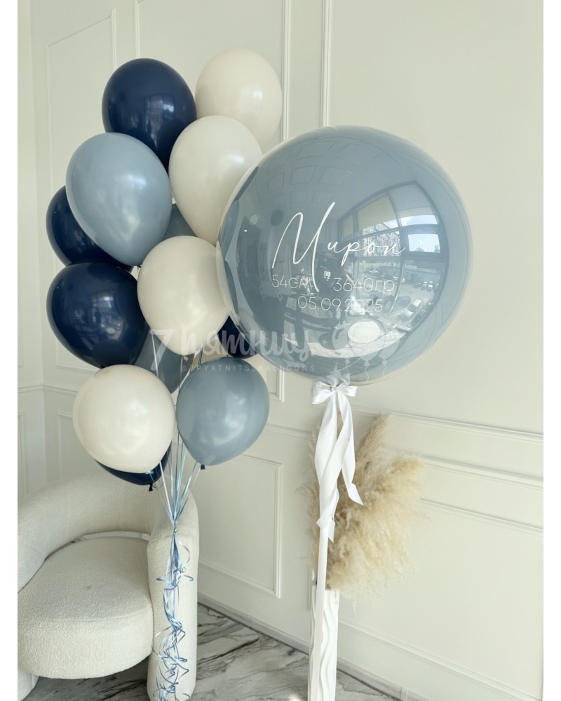Воздушные шары на рождение мальчика