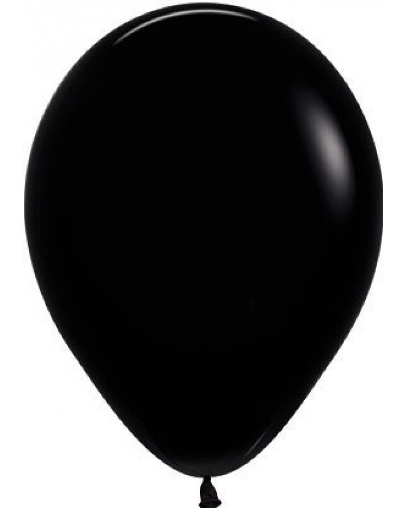 Шар (12''/30 см), Черный, пастель