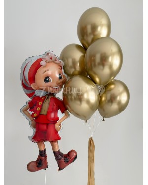 Набор шаров с Буратино