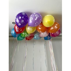 Воздушные шары С Днем Рождения 15 штук