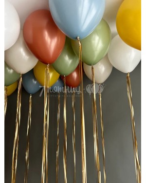 Воздушные шары на дождике (15 штук)
