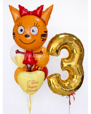 Воздушные шары с Карамелькой