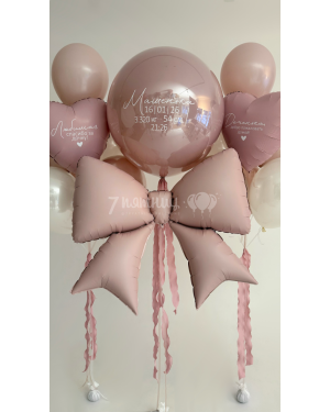 Шикарный набор шаров на выписку девочки