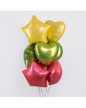 Шар (18''/46 см) Круг, Ягодная помада, Сатин