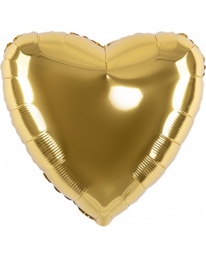 Шар (18''/46 см) Сердце, Золото