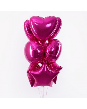 Шар (18''/46 см) Сердце, Фуше