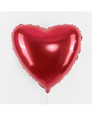 Шар (18''/46 см) Сердце, Красный