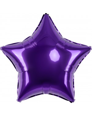 Шар (18''/46 см) Звезда, Фиолетовый