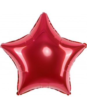Шар (18''/46 см) Звезда, Красный