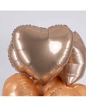 Шар (18''/46 см) Сердце, Золото Калифорнии