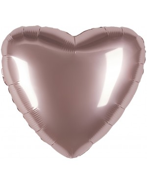 Шар (18''/46 см) Сердце, Грибной, Сатин