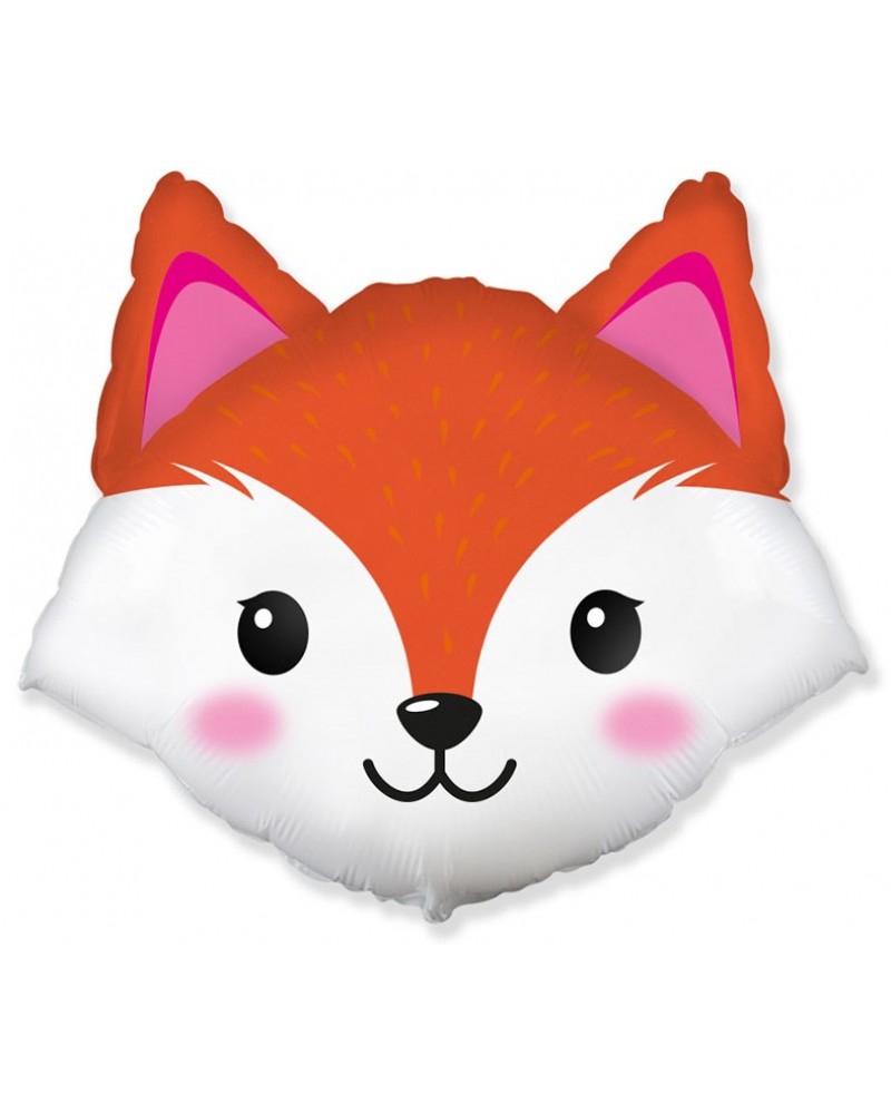 Шар (25''/64 см) Фигура, Голова, Милая Лиса