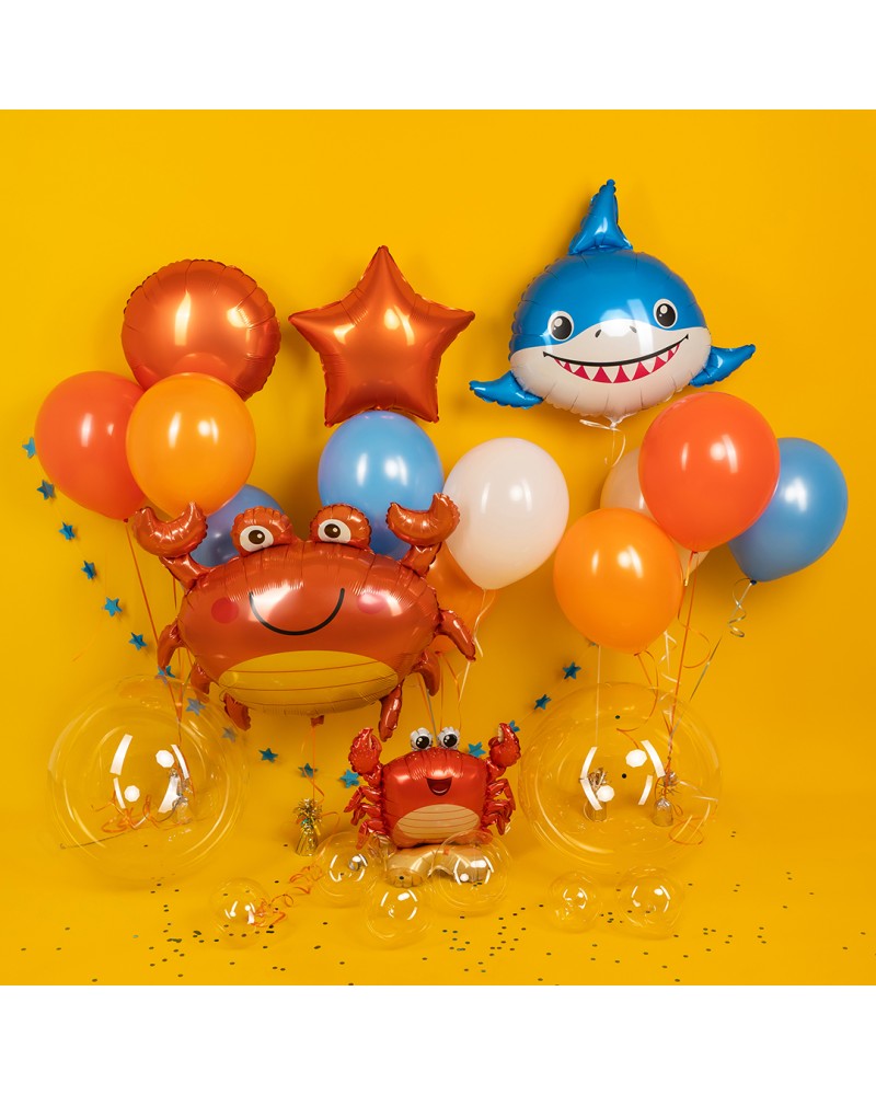 Шар (36''/91 см) Фигура, Морской краб