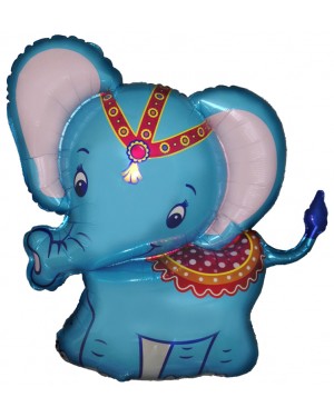 Шар (34''/86 см) Фигура, Слоник, Голубой