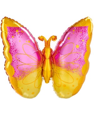 Шар ФИГУРА/P30 Бабочка PinkYellow