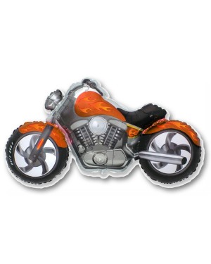 Шар (45''/114 см) Фигура, Байк, Оранжевый