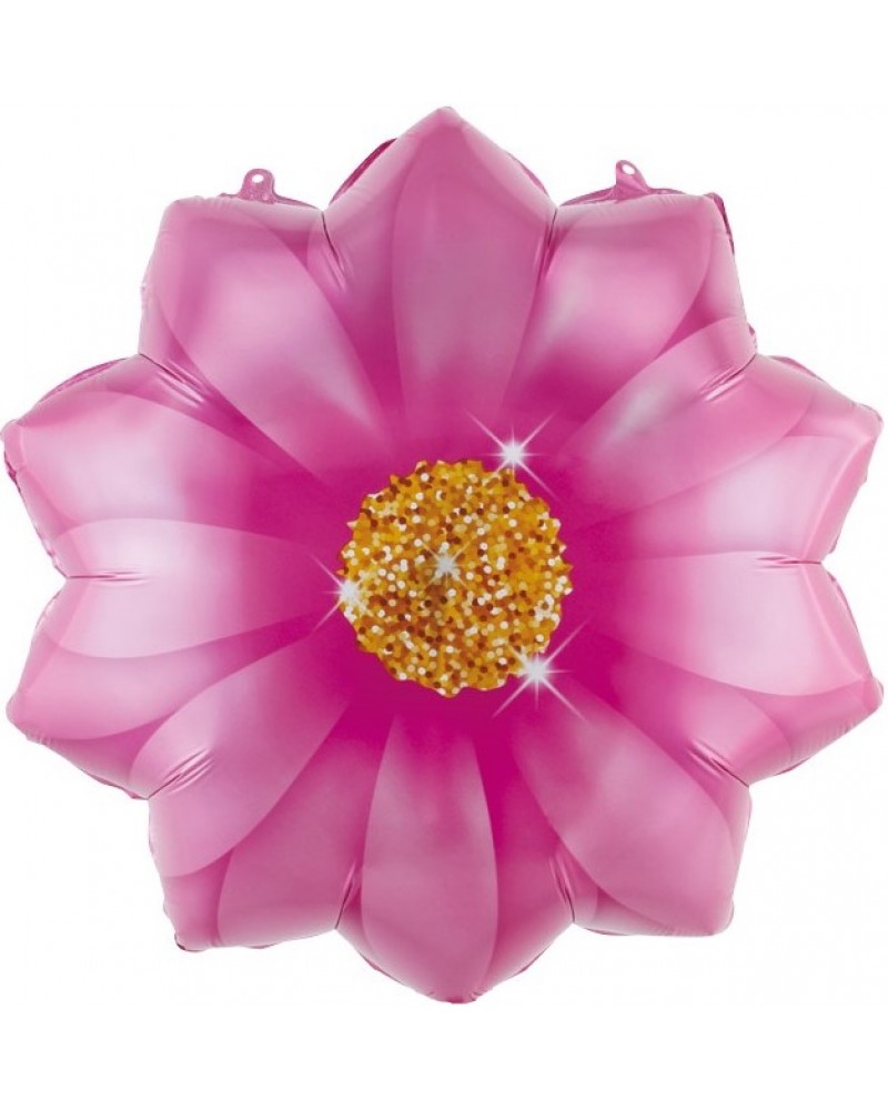 Шар (21''/53 см) Цветок, Розовый