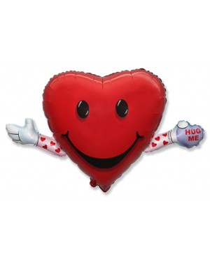 Шар (41''/104 см) Фигура, Любовь и объятия, Красный