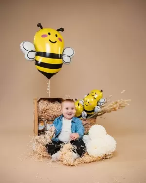 Шар фольгированный Милая пчела (50/60 см)