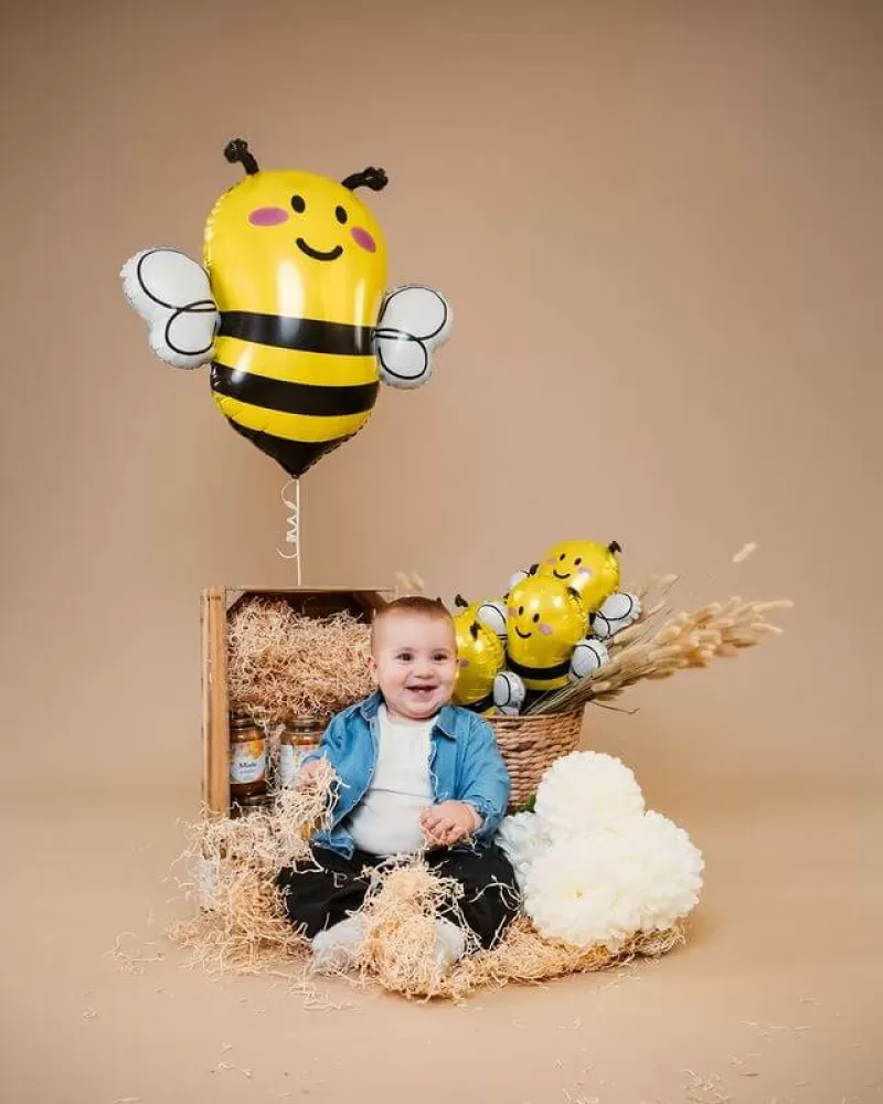 Шар фольгированный Милая пчела (50/60 см)