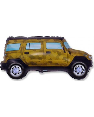 Шар (33''/84 см) Фигура, Внедорожник Джип, Военный