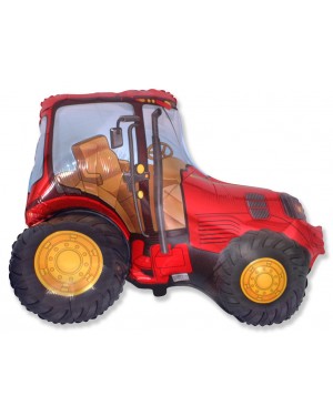 Шар (37''/94 см) Фигура, Трактор, Красный