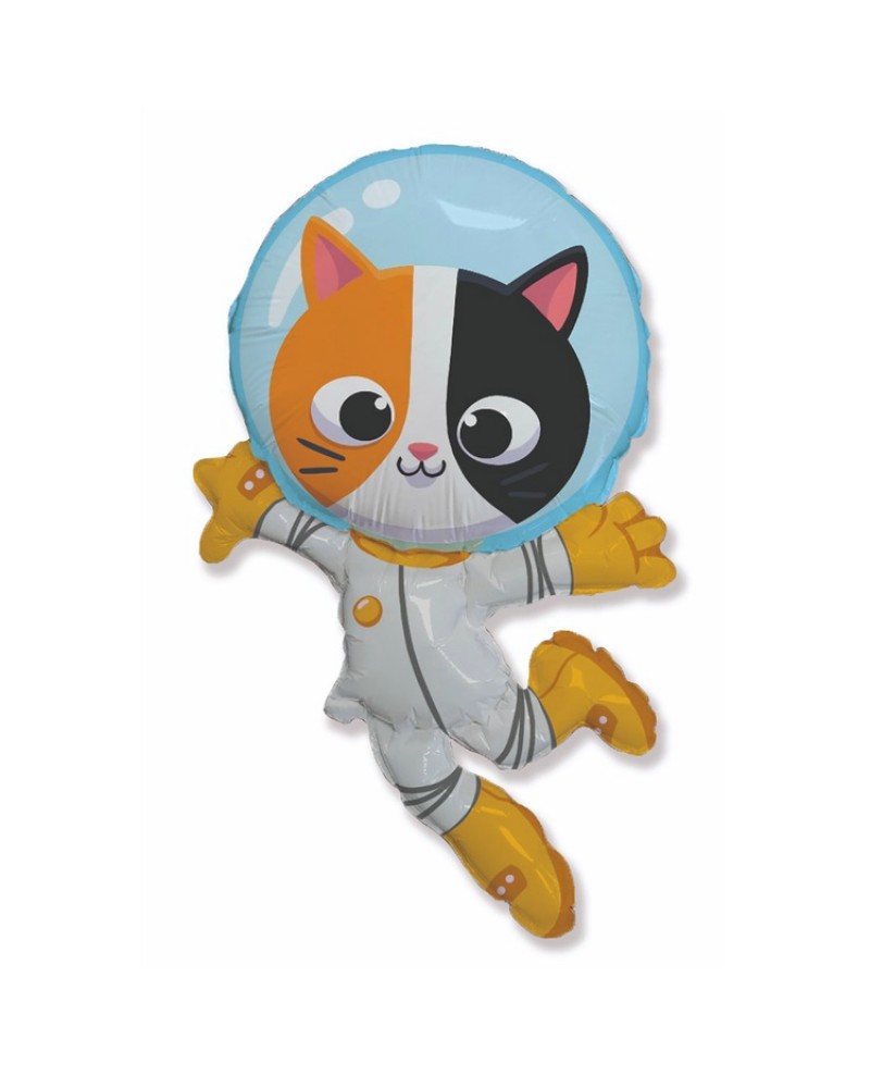 Шар ФИГУРА Кот-космонавт