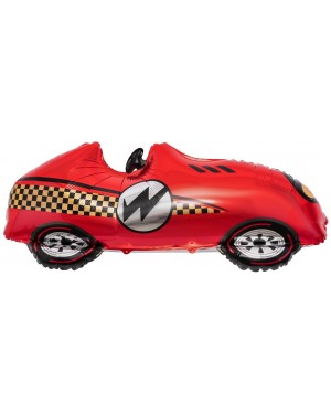 Шар (43''/109 см) Фигура, Гоночная машина, Формула 1, Красный