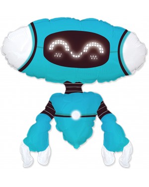 Шар (27''/69 см) Фигура, Робот, Синий