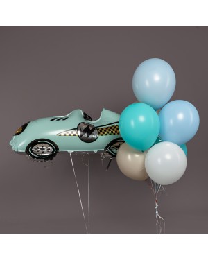 Шар (43''/109 см) Фигура, Гоночная машина, Формула 1, Голубой