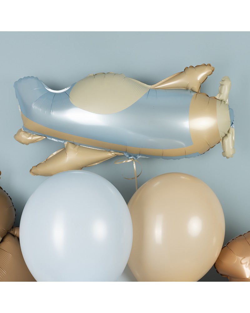 Шар (31''/79 см) Фигура, Самолет, Сатин