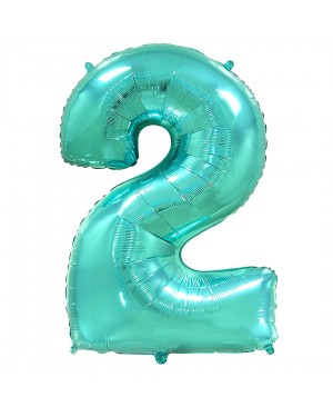 Шар (40''/102 см) Цифра, 2, Тиффани